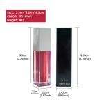 3g Long Lasting Lipstick Waterproof Matte Lipstick Red Pink