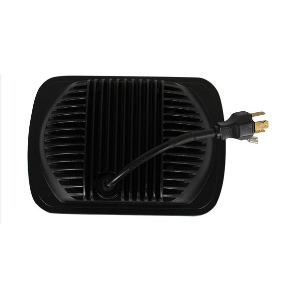 Rectangular 7x6 inch Led Jeep Headlight High Low H4 5D Projectors