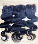 13x4 Transparent HD Lace Frontal Raw Indian Body Wave High Quality Human Hair