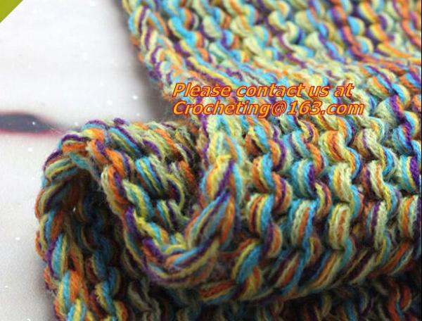 Colourful Knitted Blanket Wholesale China Factory Blanket Spain, knit blanket,