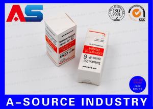 Wholesale vial box packaging Biolab Security Carton Bottle Box 10ml Vial Boxes Embossed Spot UV Printing from china suppliers