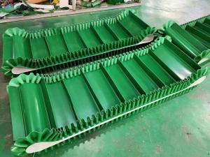 Wholesale High Tensile Strength Durable Green Material Industrial Chain Side Wall Pvc Conveyor Belt from china suppliers