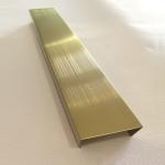 Brushed Finish Black Stainless Steel Trim Edge Trim Molding 201 304 316