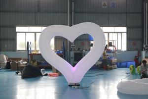 Wholesale 2.5M Diameter Inflatable Lighting Decoration Heart Belt LED Light from china suppliers