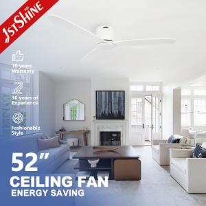 Wholesale Simplicity 3 Blades Solid Wood App Control Ceiling Fan With 35W Pure Copper Dc Motor from china suppliers