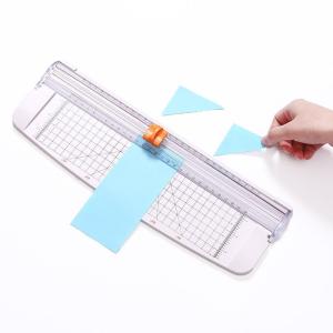 Wholesale ZEQUAN Era Plastic Manual A4 Paper Cutter 375*130*35MM White for Customer Requirements from china suppliers