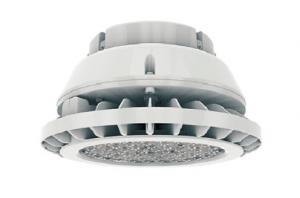 China IP65 Cree Outdoor LED Canopy Lights / 70W 80W Round LED Canopy Light on sale