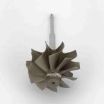 MS-TECH Turbo GTP38R Turbine Wheel Shaft 445604-614 fit 739619-5004 Ind 76.2mm