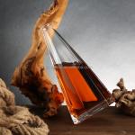 Super Flint Glass Unique Shape 500ml 750ml Liquor Beverage Bottle with Logo and