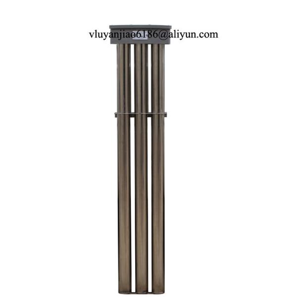 PTC Triple Tube Over The Side Heater PTC Heating Element Metal Grounded