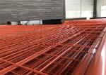 Powder Coated temporary construction Security Fencing 2.1m*2.4m OD 32mm high