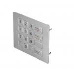 Updated Stainless Steel Metal Keypad With Bliand Dot for ATM Application in IP67