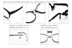 Full-Rim Elliptic Frame Kids TR And Silicone Glasses LF 5523