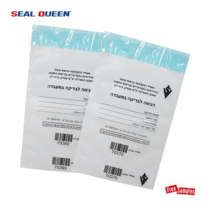 Wholesale Plastic Tamper Proof Security Deposit Bag Custom Tamper Evident Courier Bag from china suppliers