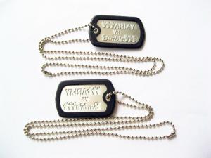 China Fashionable Metal Dog Tags , Personalized Engraved Dog Tags For People on sale