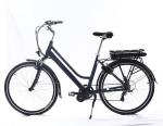 28 Inch Mid Drive Electric Bicycles With LCD Display Rear Carrier Battery