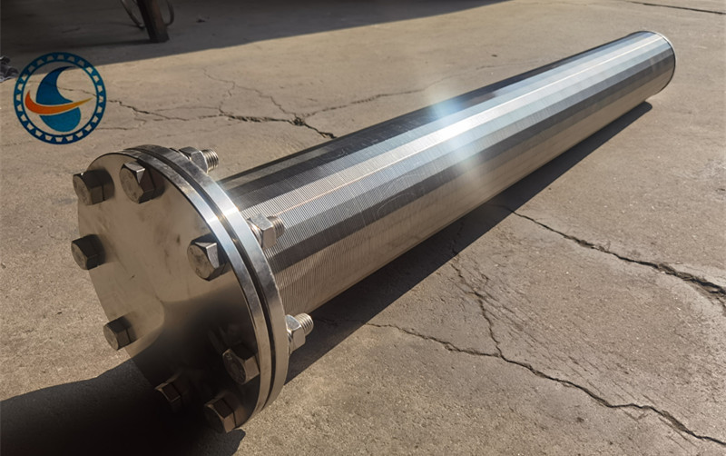 Dn 100 Wedge Wire Screen Pipe Stainless Steel 304 For Filtration