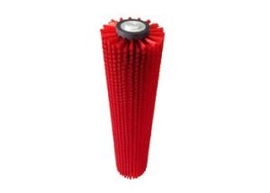 Wholesale Roller Nylon Bristle Brush Customized Size Red Brush For Fruit Cleaning from china suppliers