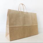 Wholesale brwon craft paper bags for garment 5 sizes available/ Custom welcome