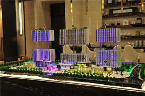 Wholesale Acrylic Plastic Miniature Building Models Machine Cut / Handmade Technic from china suppliers