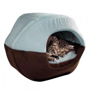 China Winter Dog Bed House Foldable Soft  Animal Puppy Cave / Sleeping Mat Pad on sale