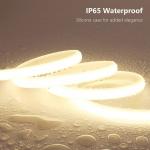 Waterproof IP65 LED Strip Lights Clear Concave Lens Warm White/Blue/Green/Red