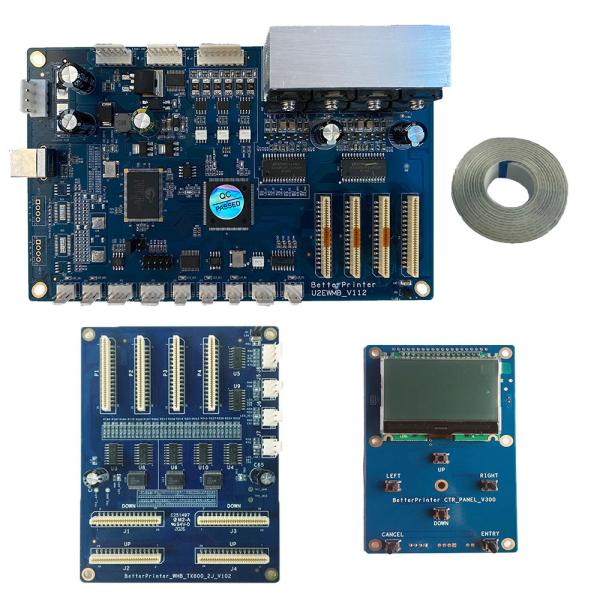 TX800 Print Board Set Crystal Label Printer Mainboard For UV Flat Panel White