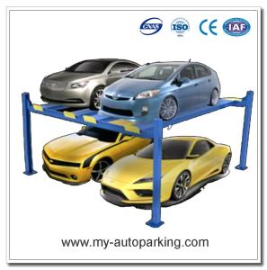 Wholesale Four Post Double Parking Car Lift / Stack Parking System/ Double Wide Car Lift/ Car Garage/Car Parking/ Garage Storage from china suppliers