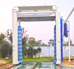 2150*4680*5510mm Mobile Automatic Bus And Truck Wash Machine