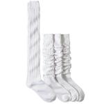 Custom color knitted over the knees chunky school socks