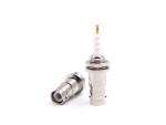 RF Connector SHV male bulkhead for terminal