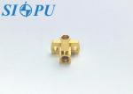 SMP Male Right-Angle RF Connector with Flange Mount – for CXN3506 Cable
