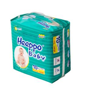 Wholesale Nonwoven Fabric Disposable Baby Diaper Magic Tape Elastic Waistband Diaper from china suppliers