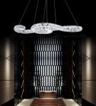 Crystal glass ceiling lights Music Lampshade For Indoor Home Lighting Fixturs