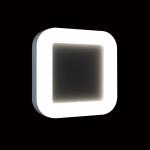 24w 1800lm Surface Mounted Led Light Fixtures IP65 Square ABS Outdoor 3000K