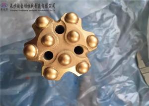 Wholesale Alloy Steel Thread Button Drill Bits , Rock Drill Accessories Corrosion Resistant from china suppliers