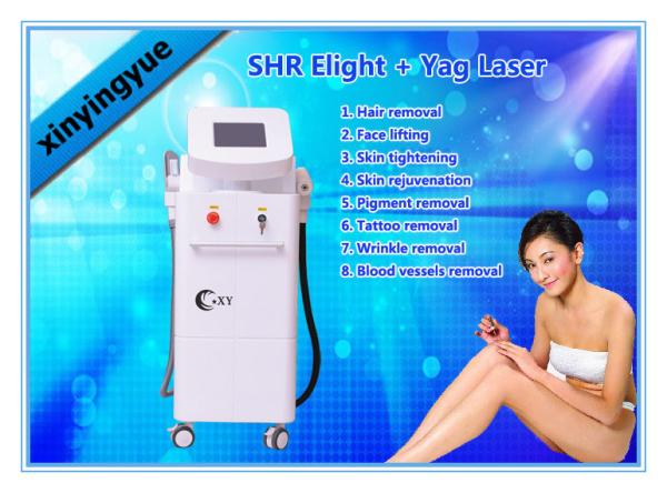 Water Cooling Ipl Permanent Hair Removal , Tattoo Removal Ipl Beauty Machine OEM