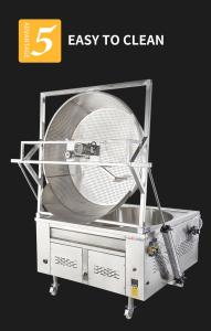 Wholesale Automatic Frying Machine Low Noise Outer Square Inner Circle from china suppliers