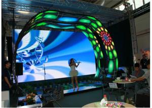 Wholesale P3.91 HD Full Color RGBLED Die-Casting Aluminum Screen High Refresh Rate 500*1000MM Cabinet from china suppliers