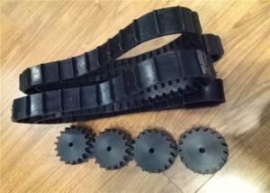 Wholesale 54 Links Robot Rubber Tracks 1026mm Length With Good Tensile Strength from china suppliers
