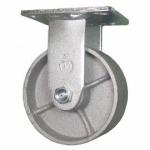 Grey Iron Casting Swivel Caster Wheels Heavy Duty / Semi Steel Cast Iron Caster