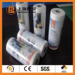 White Polyester Non Woven Fabric Raw Material Nonwoven Wipes Customized