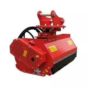 Wholesale Orange/Black Excavator Flail Mower Q355B Mechanical Power Source CE Certified from china suppliers