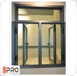 Rainproof Aluminum Casement Windows Thermal Break Aluminium System Design double