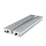 Open T Slotted Aluminum Frame Extrusion Profile 40mm X 40mm Polishing