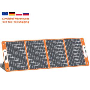 Wholesale 100W 200W 300W Portable Foldable Solar Panel Charger for Portable Power Station Black from china suppliers