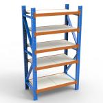 Selective Warehouse Storage Rack Q235 Steel Corrosion Protection