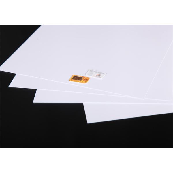 800micron White PVC Core Sheet Offset Printing For SIM Cards / Phone Cards