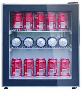 Wholesale Direct Cooling Beverage Cooler Refrigerator , 48L Low Noise Mini Display Fridge from china suppliers