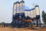 4 Hoppers Cement HZS180 Concrete Batching Plant, 180 M3 / H Ready Mix Batching